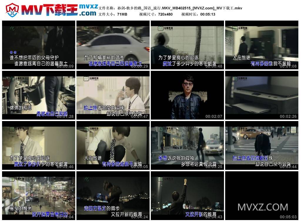 孙剑-他乡的路_国语_流行.MKV_MB402515